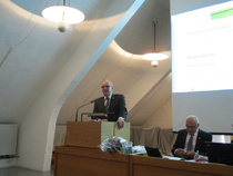 Tradekan hallituksen puheenjohtajan juhlapuhe.